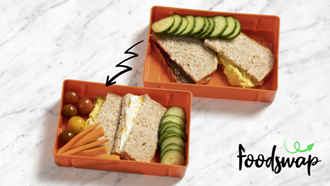 Une boîte à tartines saine et équilibrée pour rentrer à l'école